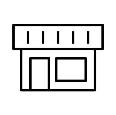 Seo çizgi simgesinin vektör illüstrasyonu