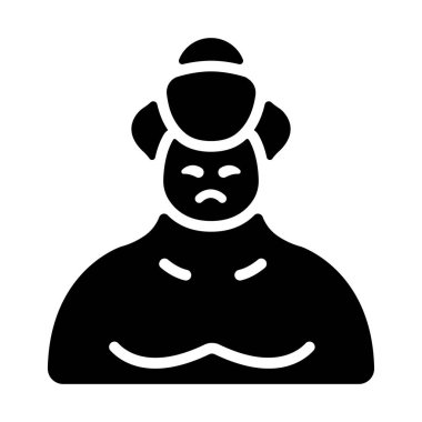 Şeffaf bir arkaplanda izole edilmiş siyah beyaz çizgi filmin vektör çizimi