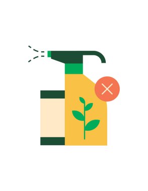 Kimyasal bir spreyin vektör çizimi 