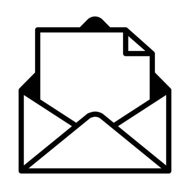 e- posta simgesi vektör illüstrasyonu