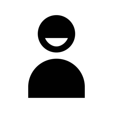 İnsan ağ simgesi. Vektör illüstrasyonu 