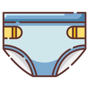 iç çamaşırı ikonu vektör illüstrasyonu 