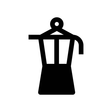 Kahve simgesinin vektör illüstrasyonu