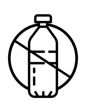 Yasaklama işareti vektör illüstrasyonu 