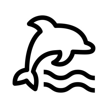 yunus simgesi vektör illüstrasyonu 