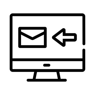 bilgisayar simgesi, vektör illüstrasyonu