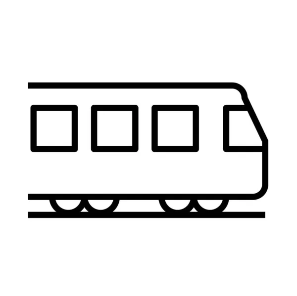 Ilustração Vetor Ícone Trem —  Vetores de Stock