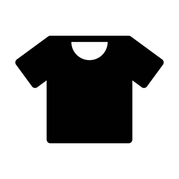 Tshirt Web Icoon Vectorillustratie — Stockvector