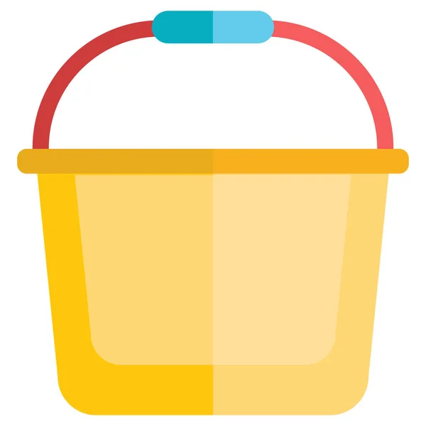 Bucket Roller Icon — Stock Vector