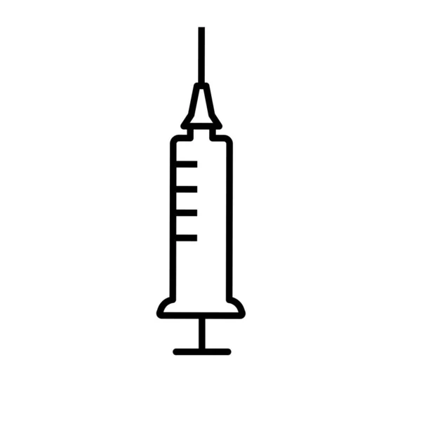 Syringe Icon Vector Illustration — 스톡 벡터