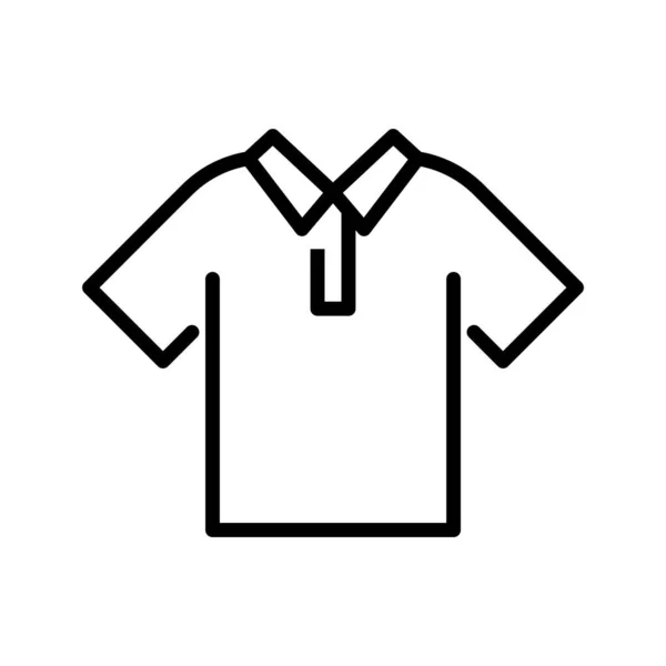 Shirt Icoon Vectorillustratie — Stockvector