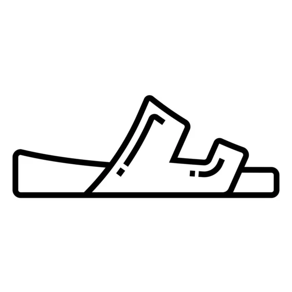 Vektorillustration Moderner Sandalen — Stockvektor