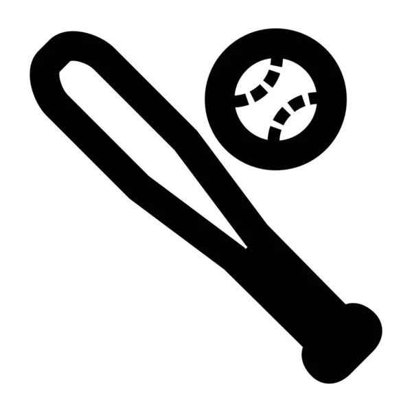 Baseball Icône Illustration Vectorielle — Image vectorielle