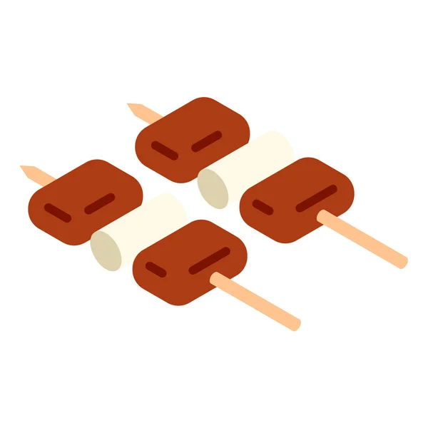 Bbq Flat Icon Vector Illustration — Stock Vector