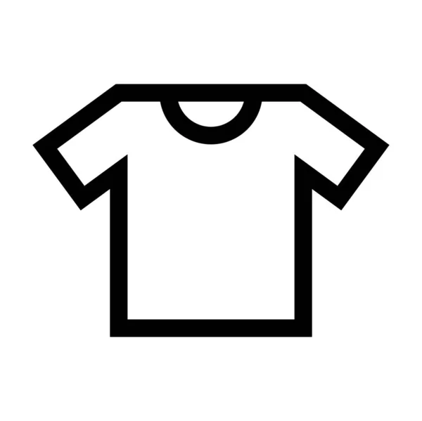 Tシャツのウェブアイコン ベクターイラスト — ストックベクタ