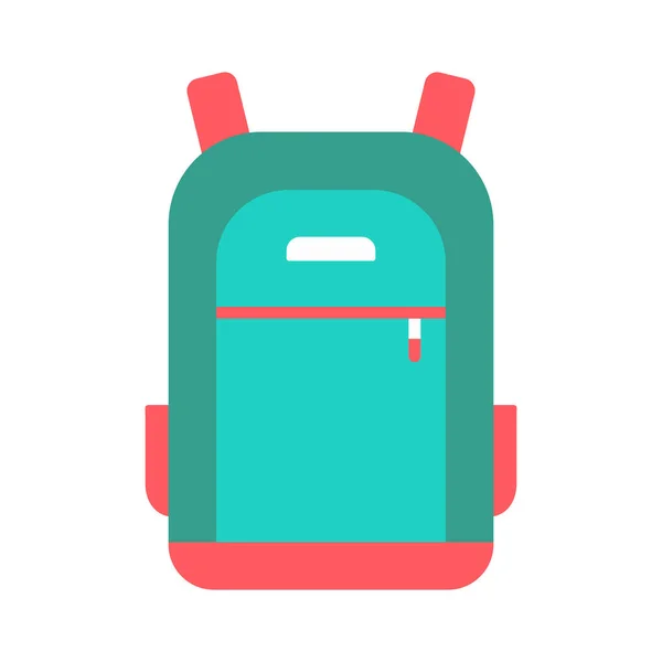 Vektor Illustration Eines Rucksacks — Stockvektor