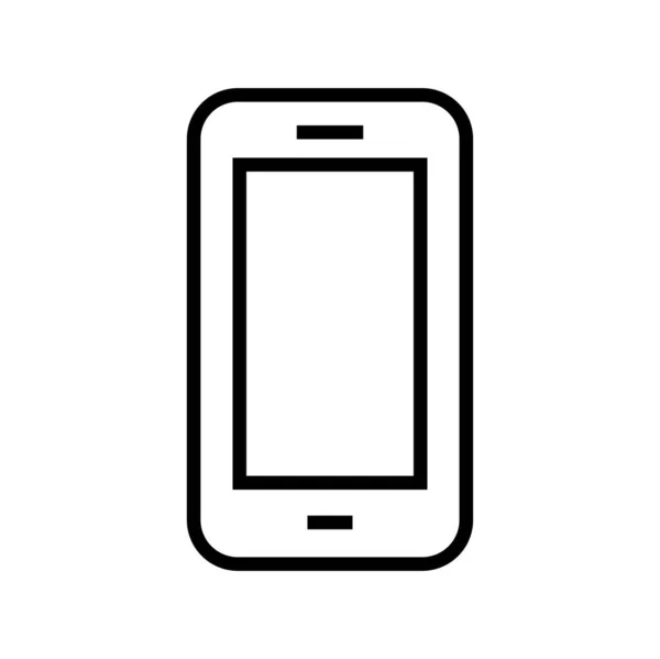 スマートフォンのアイコンベクトルイラスト — ストックベクタ