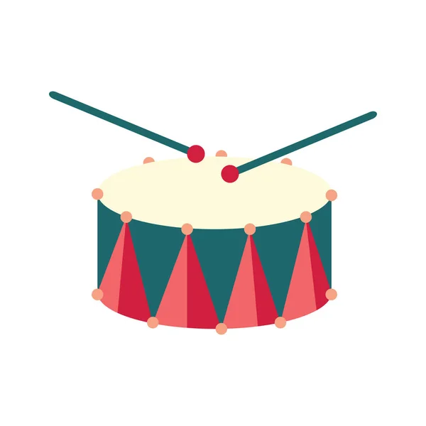 Drum Pictogram Vector Illustratie — Stockvector