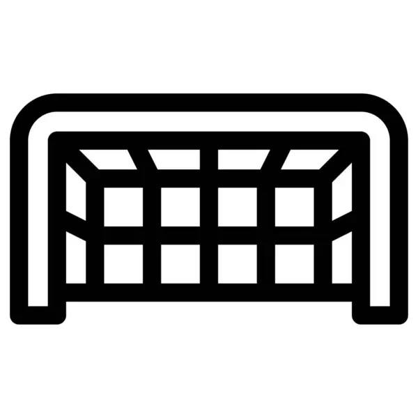 Ikona Piłki Nożnej Ilustracja Wektora — Wektor stockowy