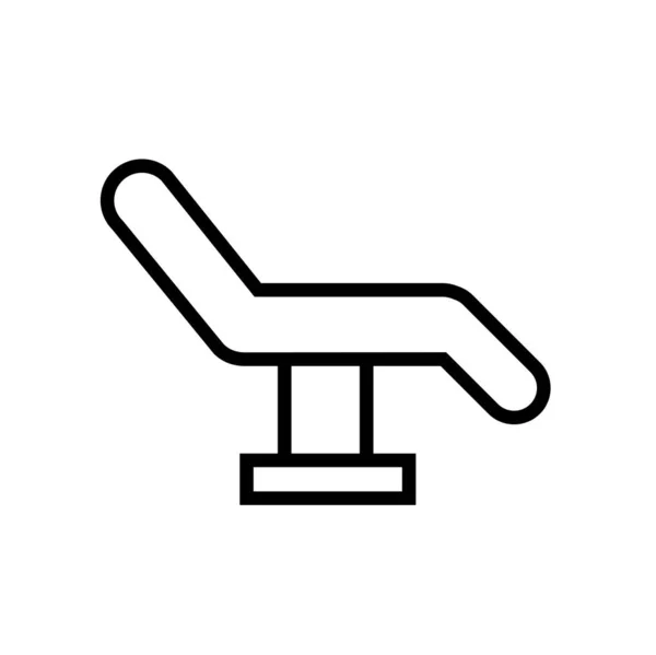 Stuhl Web Symbol Vektorillustration — Stockvektor