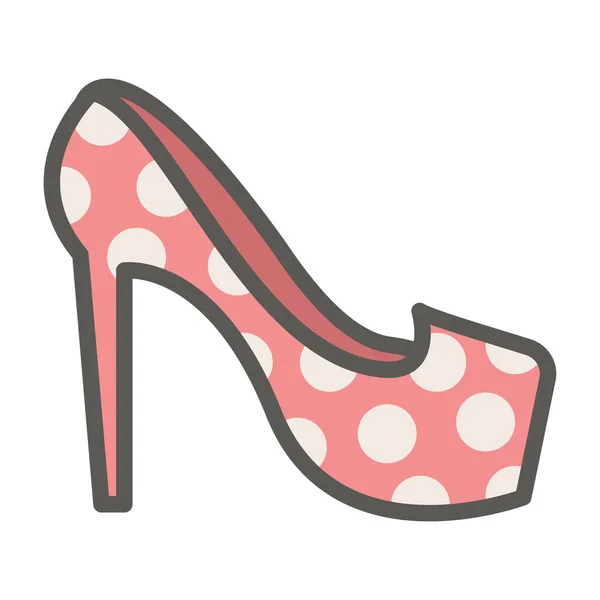 Illustration Vectorielle Chaussures Femmes Modernes Mode — Image vectorielle