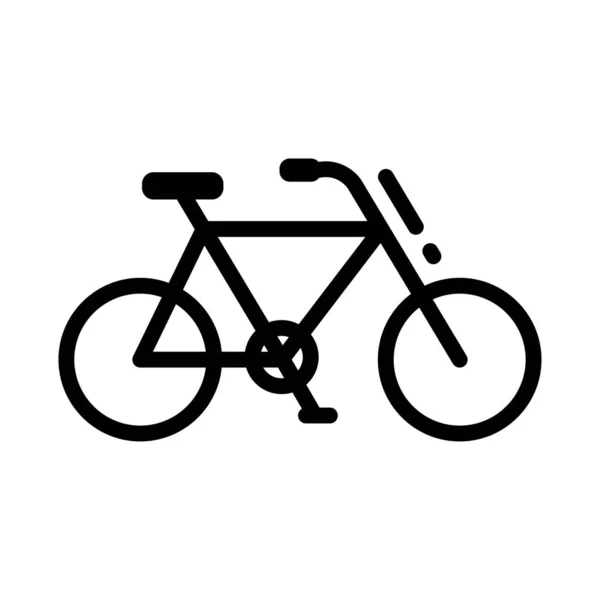 Bicicleta Icono Ilustración Vectorial — Archivo Imágenes Vectoriales