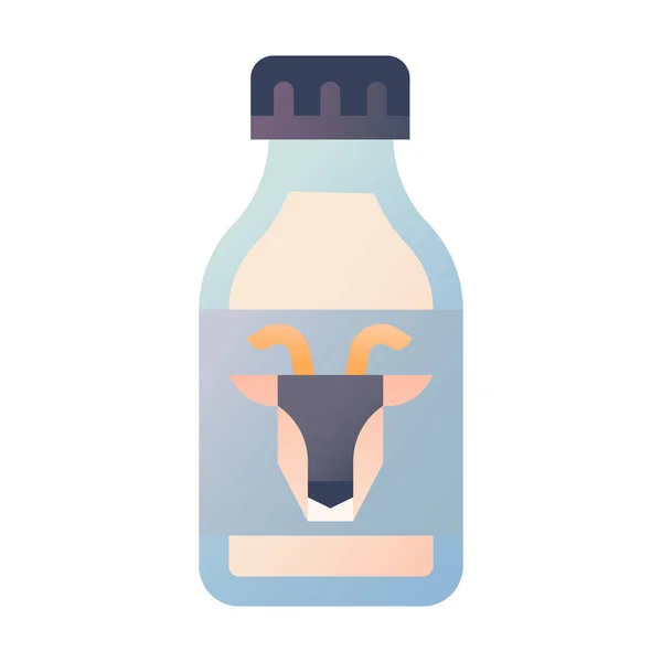 Icono Leche Ilustración Vectorial — Vector de stock