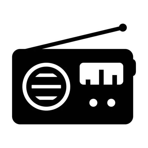 Ιστό Ραδιοφώνου Εικονογράφηση Διανύσματος — Διανυσματικό Αρχείο