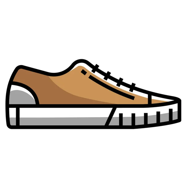 Ilustração Vetorial Sapatos Esportivos Modernos — Vetor de Stock