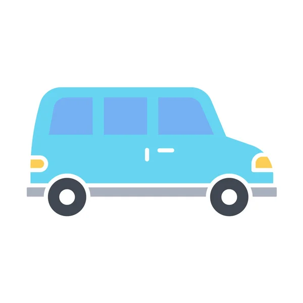 Icono Coche Vector Ilustración — Vector de stock