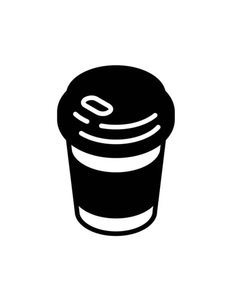 Coffee Web Icon Vector Illustration — Stock Vector