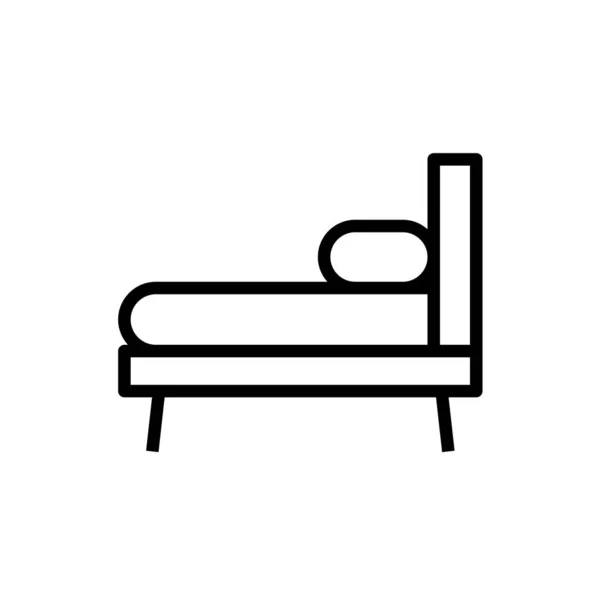 Ilustración Vectorial Moderno Falta Icono Hospital — Vector de stock