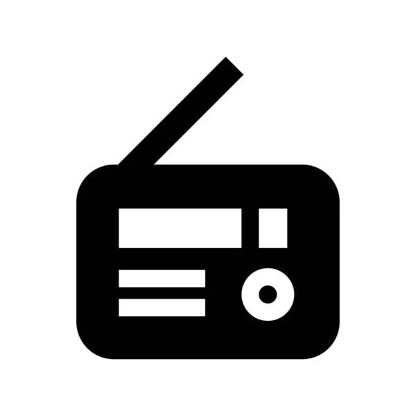 Иконка Радио Сети Векторная Иллюстрация — стоковый вектор