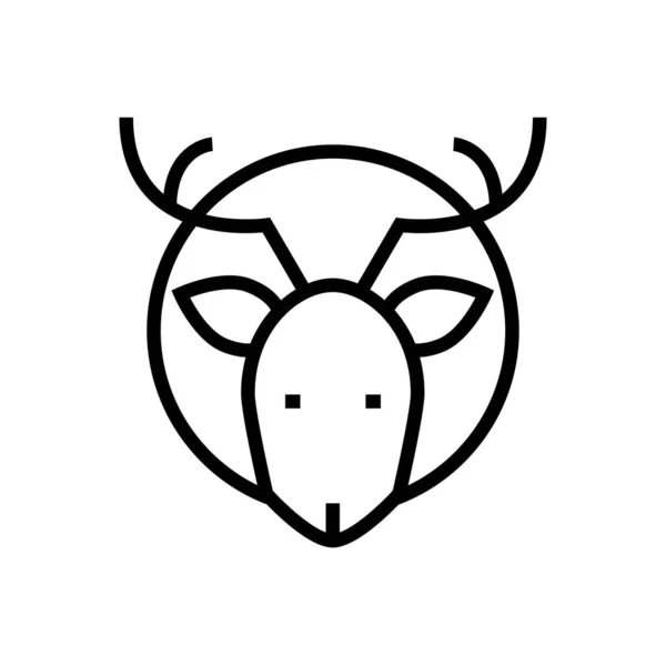Vektor Illustration Des Bullen Symbols — Stockvektor
