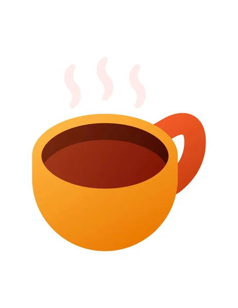 Kaffee Web Symbol Vektorillustration — Stockvektor