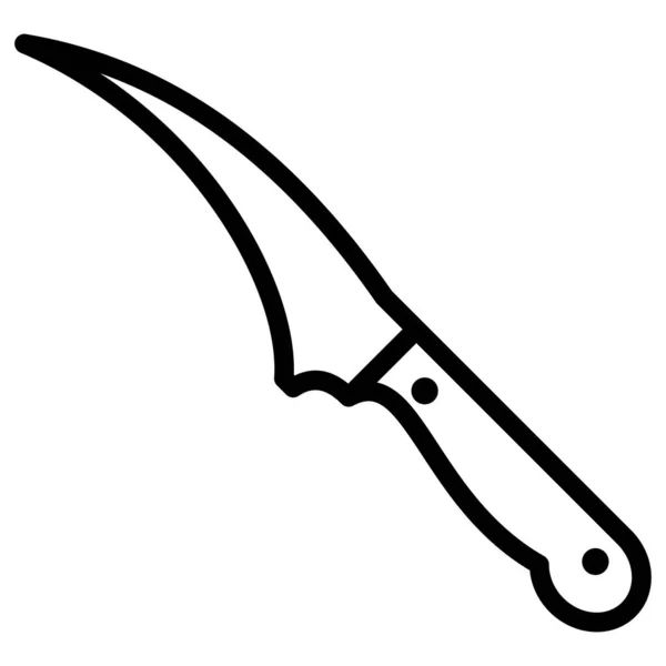 Bir Bıçağın Vektör Çizimi — Stok Vektör