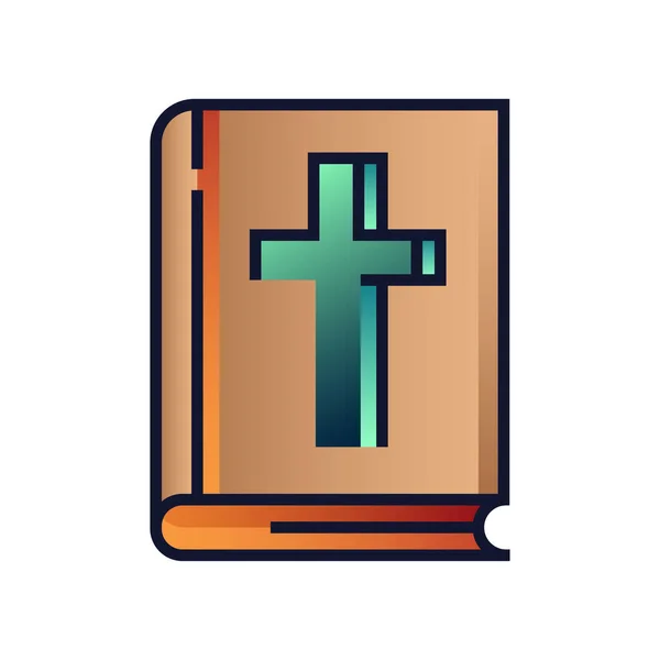 Bible Icône Illustration Vectorielle — Image vectorielle