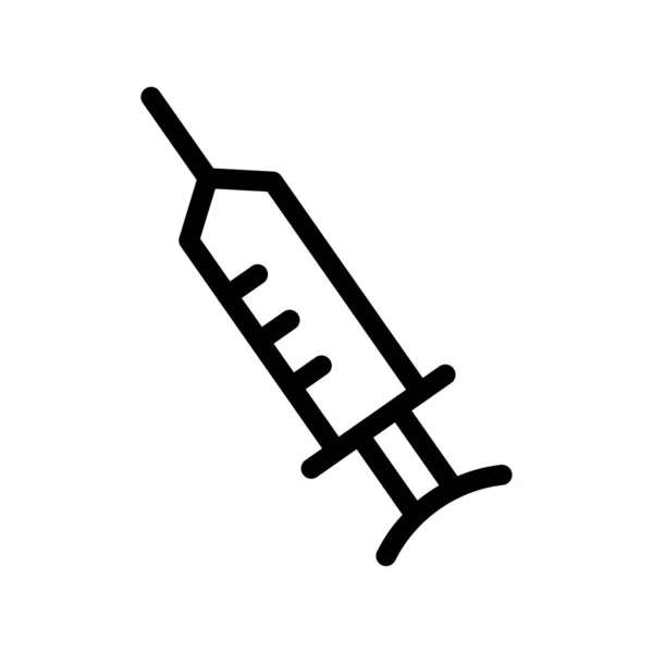 Syringe Icon Vector Illustration — Stock Vector