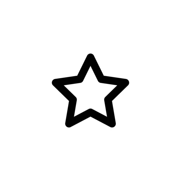 Star Icon Vector Illustration — Stock Vector