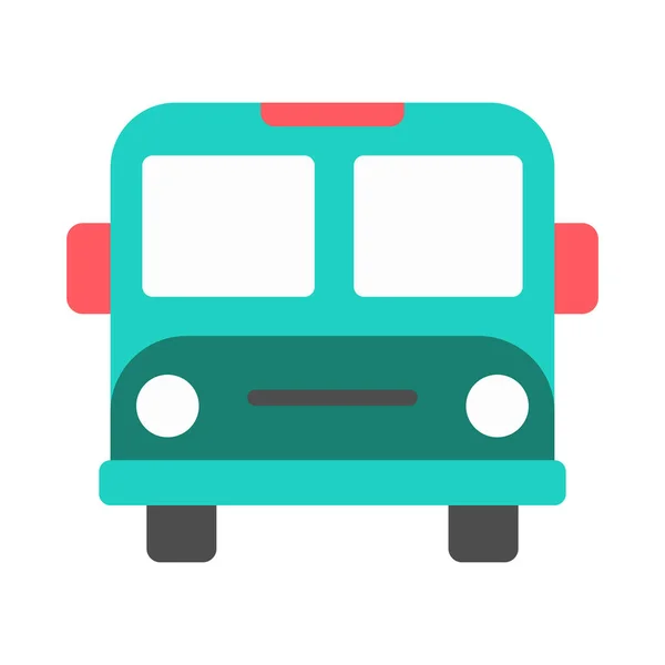 Transport Vehicle Flat Icon — Stock Vector