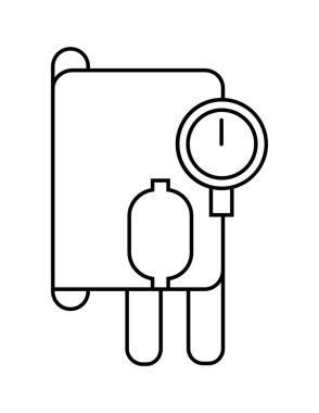 ilaç, simge, vektör illüstrasyonu 