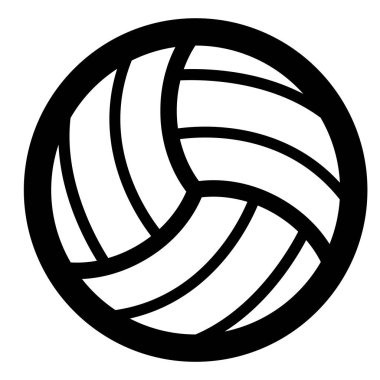 Basketbol topu simgesi, vektör illüstrasyonu