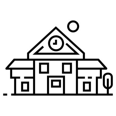 Modern eğitim ikonunun vektör illüstrasyonu