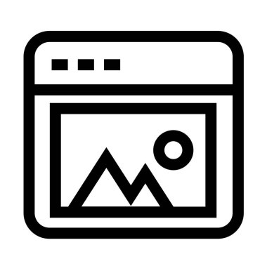 seo ve pazarlama satırı vektör simgesi.