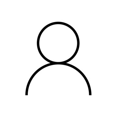 Kişi simgesi çizimi 