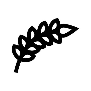 Yaprak ağ simgesi, vektör illüstrasyonu  