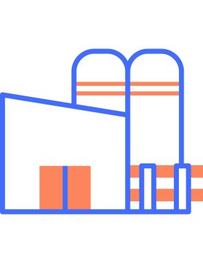 bitki ağ simgesi. Vektör illüstrasyonu 