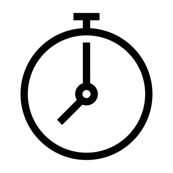 Clock Icon Vector Illustration — Stock Vector