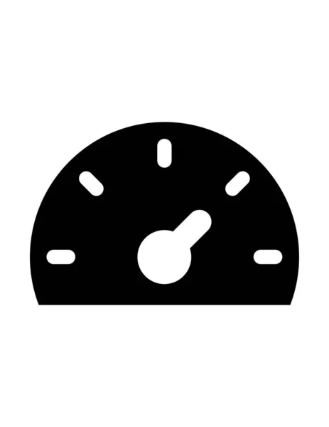 Speedometer Icon Symbol Vector Illustration — Stock Vector