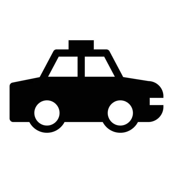 Coche Vehículo Icono Vector Ilustración — Archivo Imágenes Vectoriales